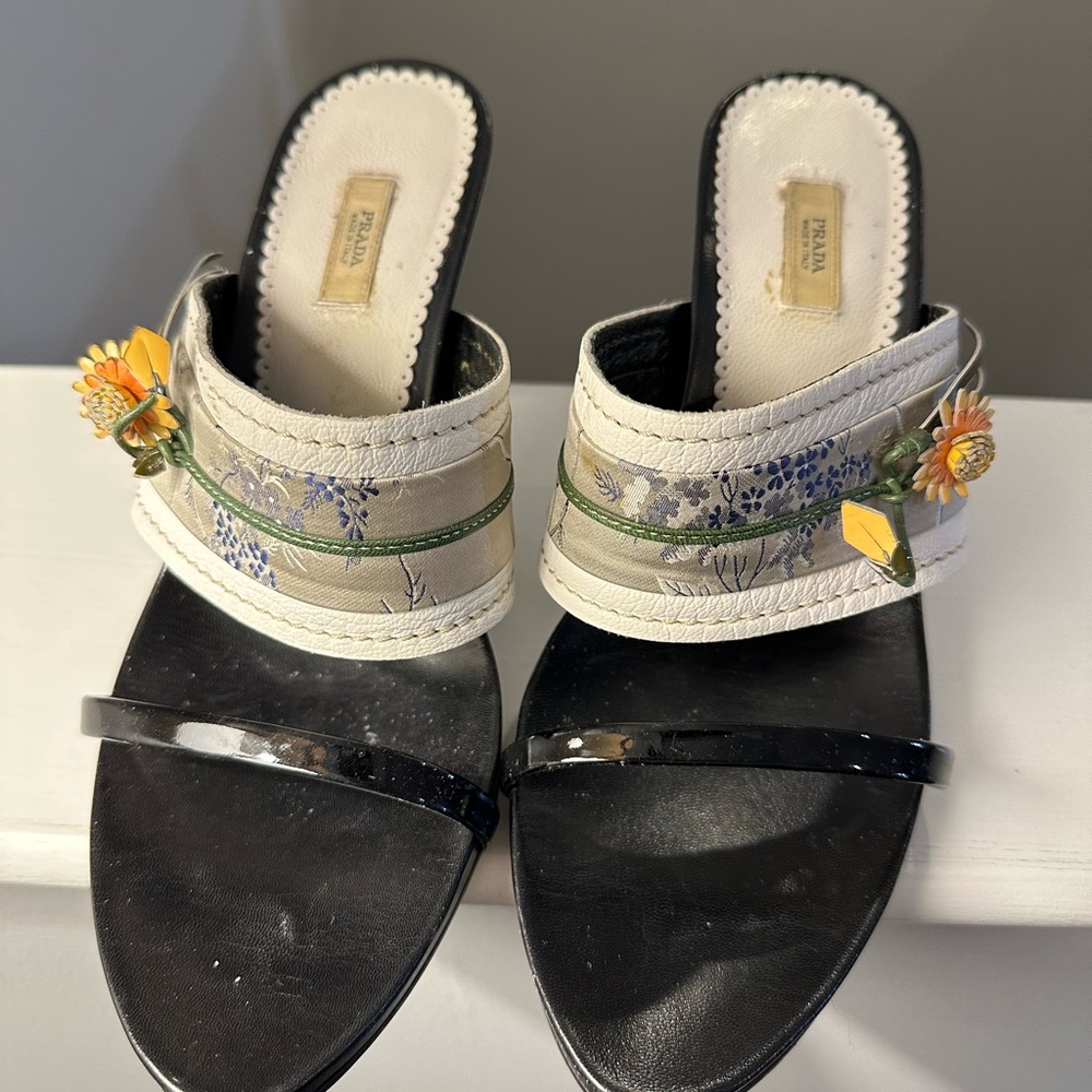 Size 39 1/2 (9.5 US) Prada sandals - Picture 4 of 6